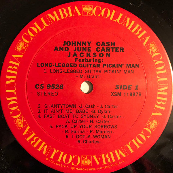 Johnny Cash And June Carter* : Jackson (LP, RE)