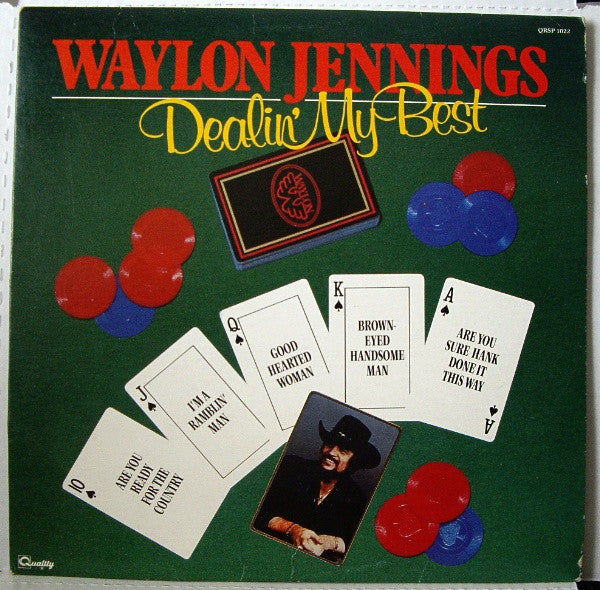 Waylon Jennings : Dealin' My Best (LP, Comp)