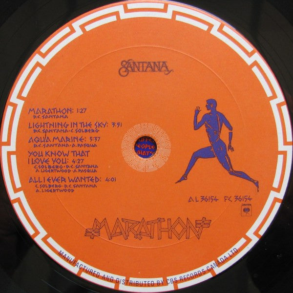 Santana : Marathon (LP, Album)