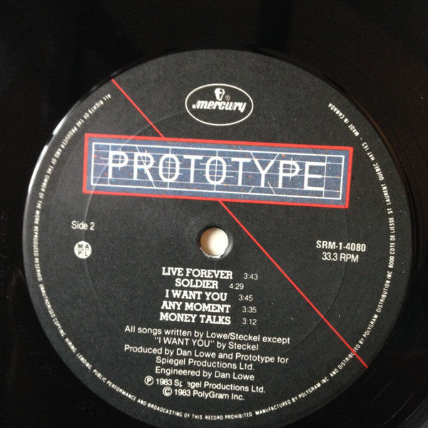 Prototype (22) : Prototype (LP, Album)
