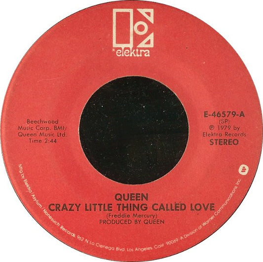 Queen : Crazy Little Thing Called Love (7", Single, M/Print, SP )