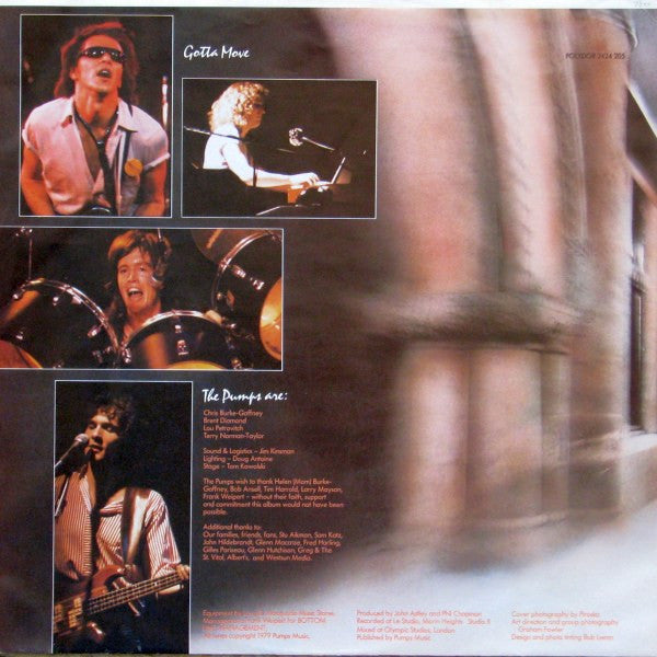The Pumps (3) : Gotta Move (LP, Album)