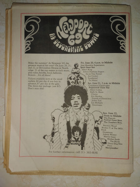 Rolling Stone Magazine June 28, 1969 Issue #36 John and Yoko