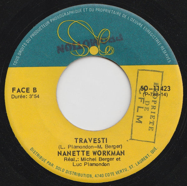Nanette Workman : Ce Soir On Danse A Naziland (7", Single)