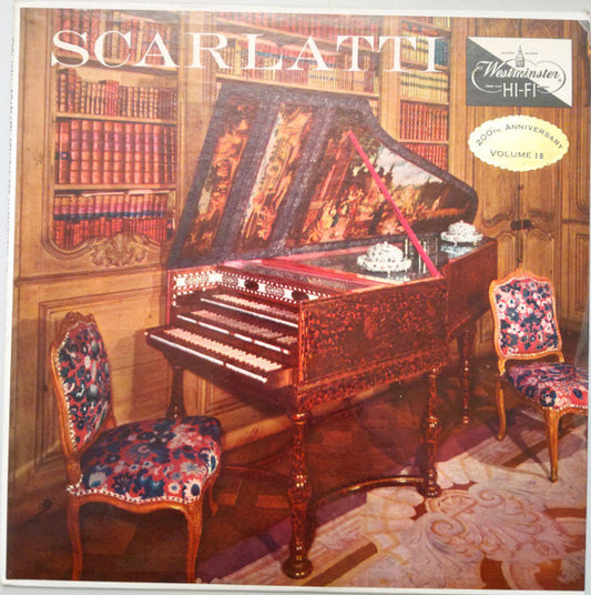 Fernando Valenti, Domenico Scarlatti : Scarlatti Sonatas For Harpsichord Vol. 18 (LP)