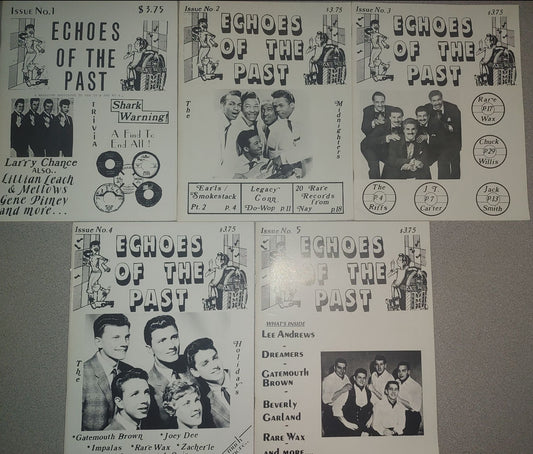 Echoes of the Past Music Magazine Issues 1 - 5