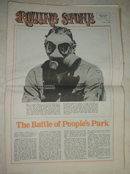 Rolling Stone Magazine June 14, 1969 Issue # 35