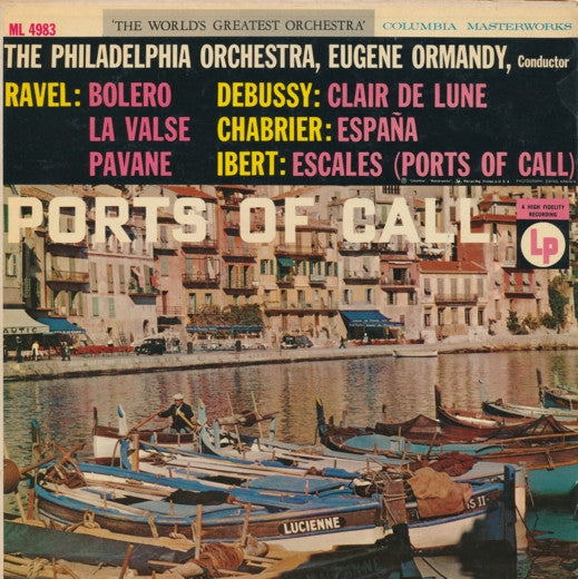 The Philadelphia Orchestra, Eugene Ormandy : Ports Of Call (LP, Mono)