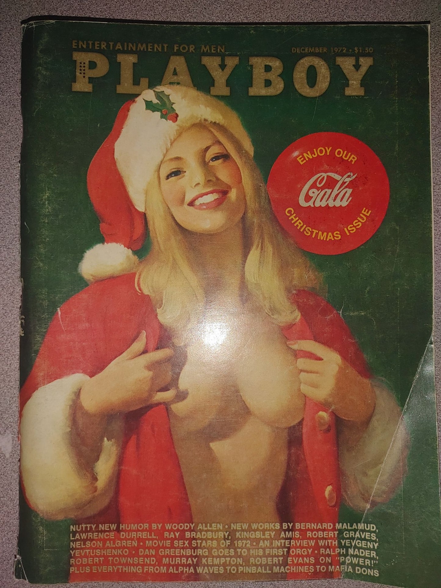 Playboy Magazine December 1972