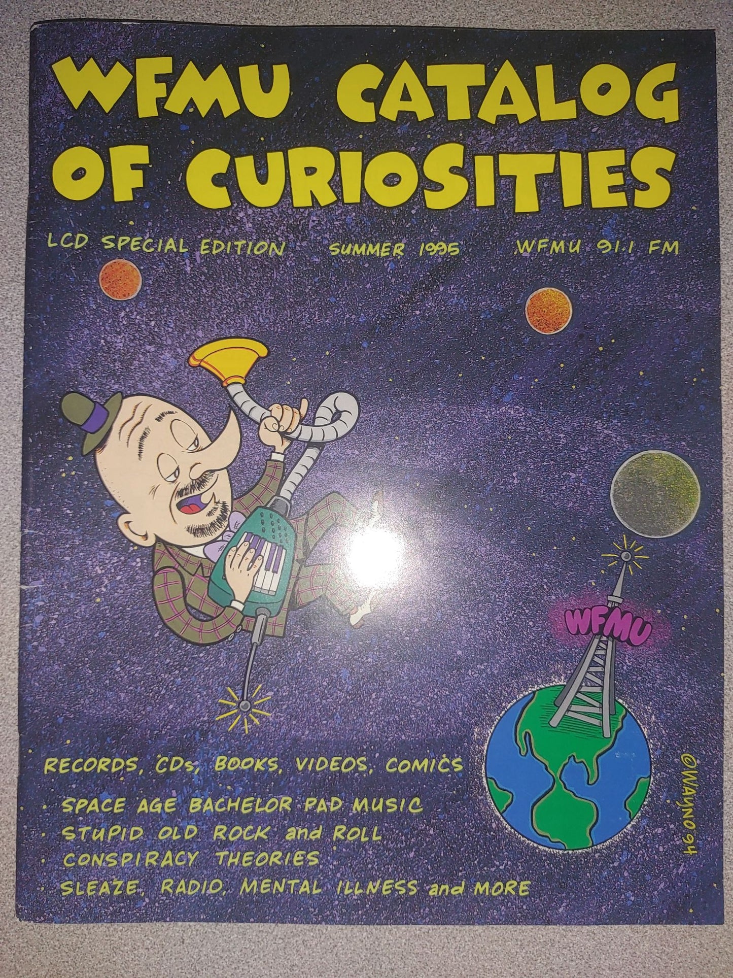 WMFU Catalog of Curiosities LCD Special Edition Summer 1995