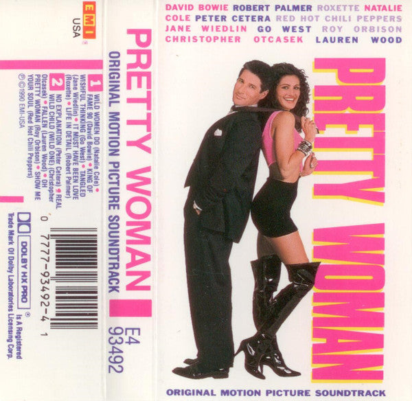 Various : Pretty Woman (Original Motion Picture Soundtrack) (Cass, Album, Comp, Dol)