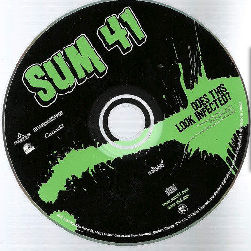 Buy Sum 41 : Does This Look Infected? (CD, Album + DVD-V) Online