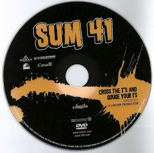 Sum 41 : Does This Look Infected? (CD, Album + DVD-V)