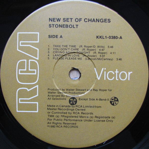 Stonebolt : New Set Of Changes (LP, Album)