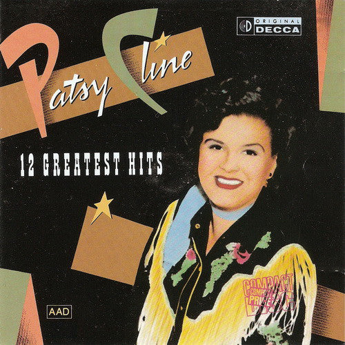 Patsy Cline : 12 Greatest Hits (CD, Comp, Club, RE, RM, Bar)