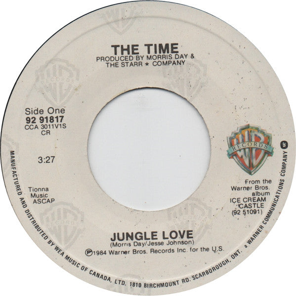 The Time : Jungle Love (7", Single)