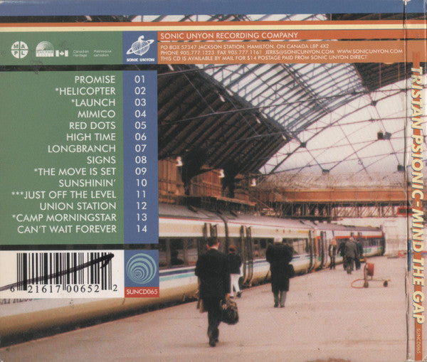 Tristan Psionic : Mind The Gap (CD, Album)