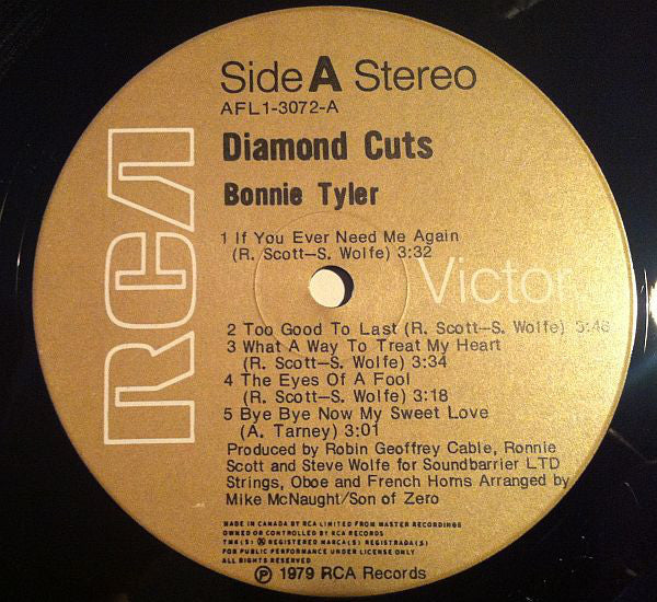 Bonnie Tyler : Diamond Cut (LP, Album)