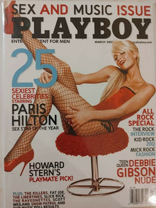 Playboy Magazine Paris Hilton March 2005