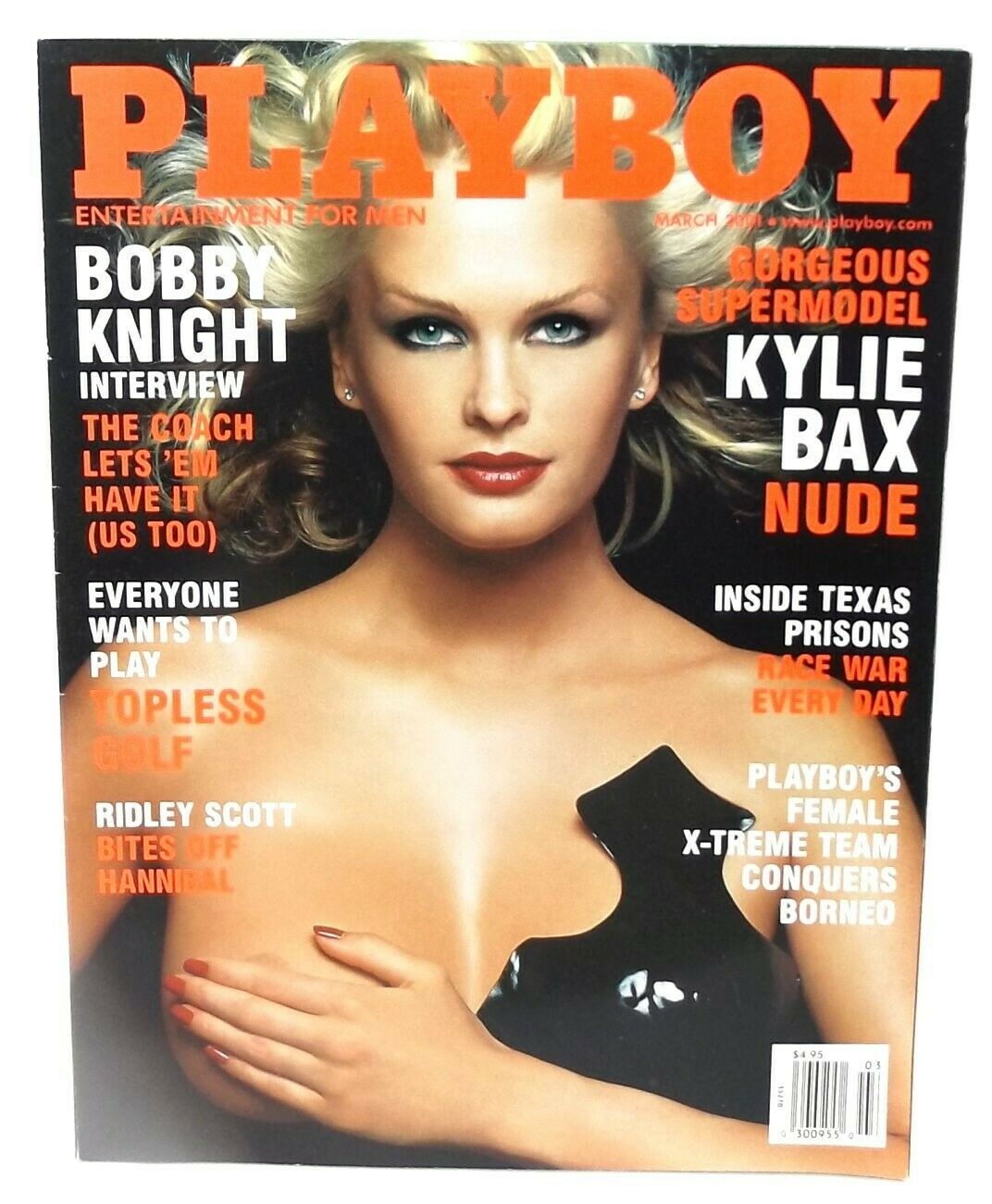 1072px x 1300px - Kylie Bax Playboy Magazine March 2001