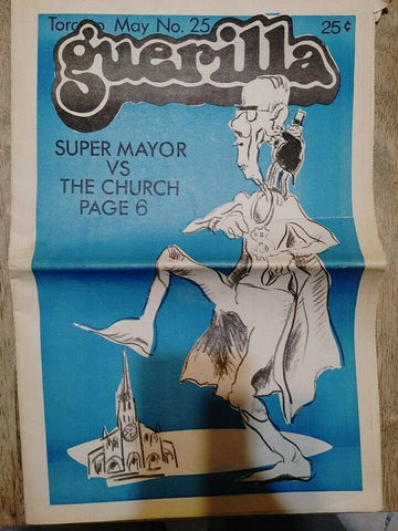 Guerilla Underground Magazine Toronto May No. 25 1971