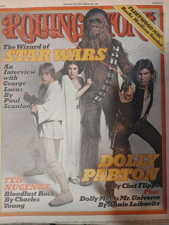 Rolling Stone Magazine Star Wars Issue No. 246 August 25th 1977