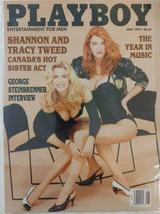 Playboy Magazine Shannon and Tracy Tweed May 1991