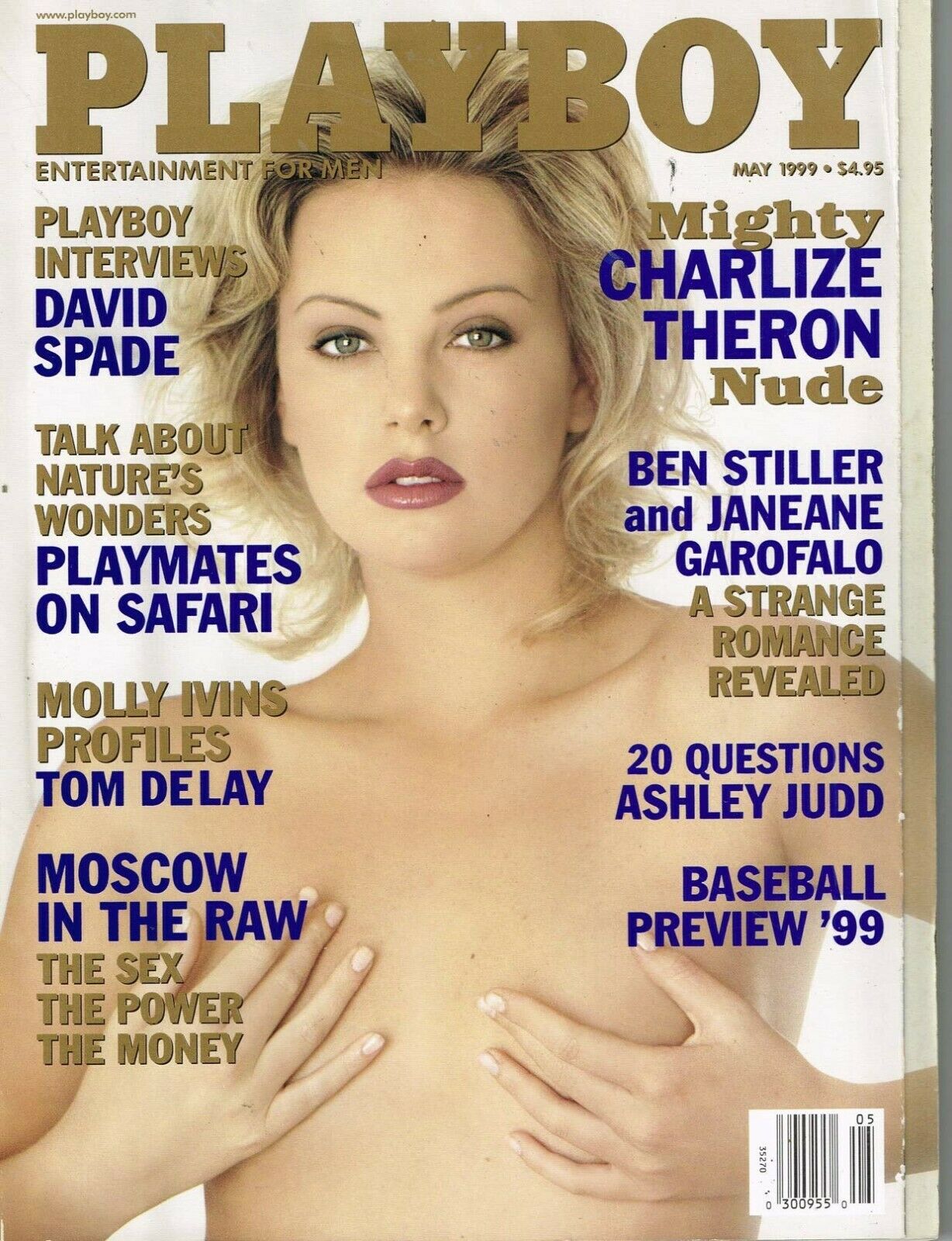 Charlize Theron Playboy Magazine May 1999