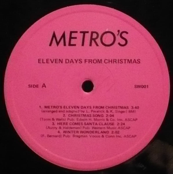 Metro (37) : Metro's Eleven Days From Christmas (LP, Album)