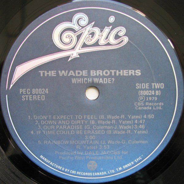 The Wade Brothers : Which Wade? (LP, Album)