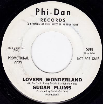 Sugar Plums : Lovers Wonderland / Sugar Plums Blues (7", Promo)