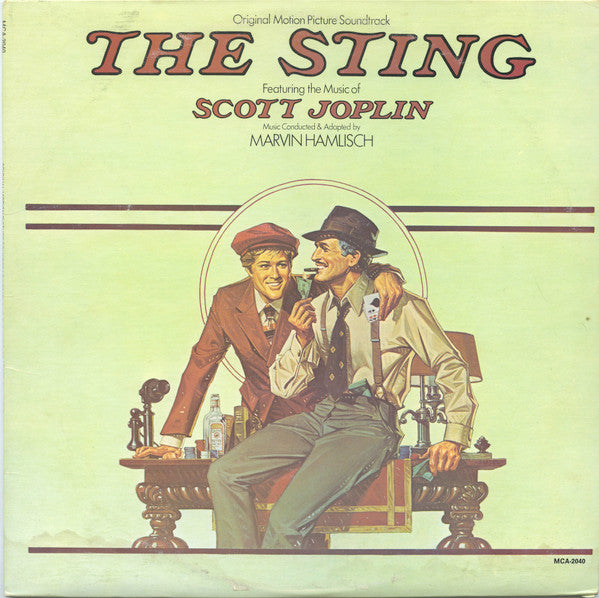 Marvin Hamlisch / Scott Joplin : The Sting (Original Motion Picture Soundtrack) (LP, RE)