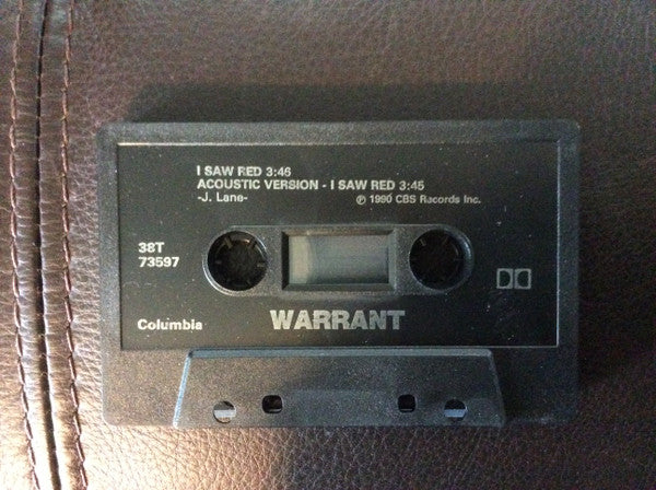 Warrant : I Saw Red (Cass, Single)