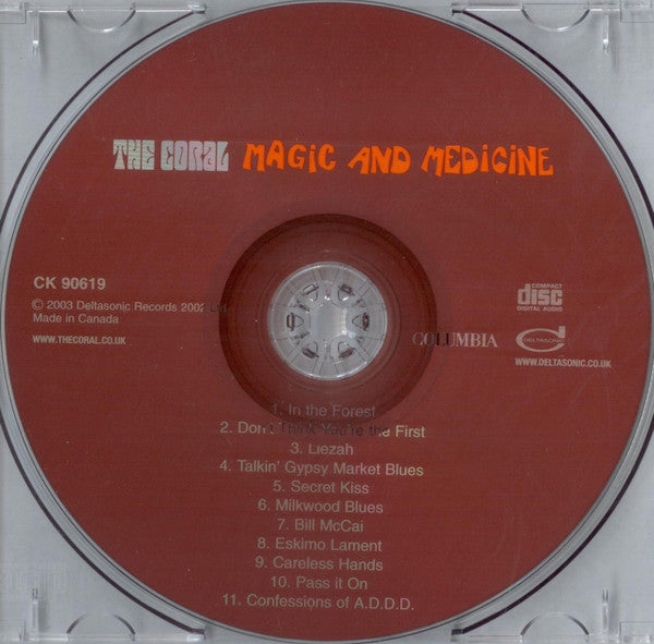 The Coral : Magic And Medicine (CD, Album)