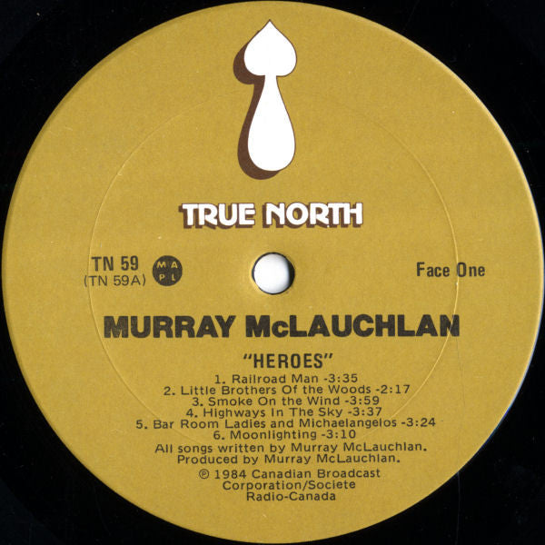 Murray McLauchlan : Heroes (LP, Album)