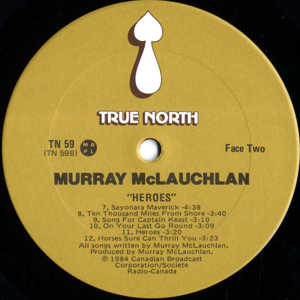 Murray McLauchlan : Heroes (LP, Album)