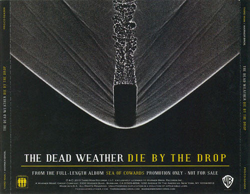 The Dead Weather : Die By The Drop (CD, Single, Promo)