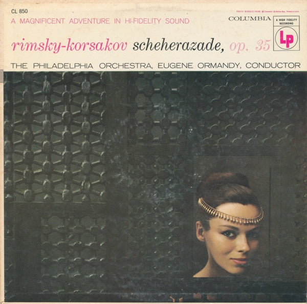 Rimsky-Korsakov* / The Philadelphia Orchestra, Eugene Ormandy : Scheherazade, Op. 35 (LP)