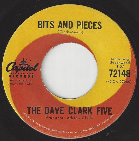 The Dave Clark Five : Bits And Pieces (7", Single)