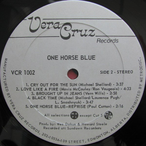 One Horse Blue : One Horse Blue (LP, Album)