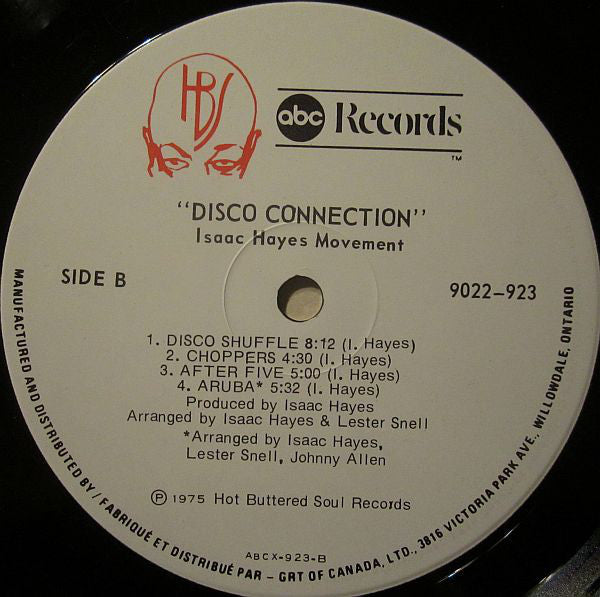 Isaac Hayes Movement : Disco Connection (LP, Album)