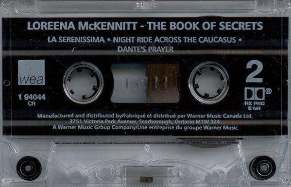 Loreena McKennitt : The Book Of Secrets (Cass, Album, Dol)