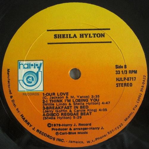 Sheila Hylton : Sheila Hylton (LP, Album)
