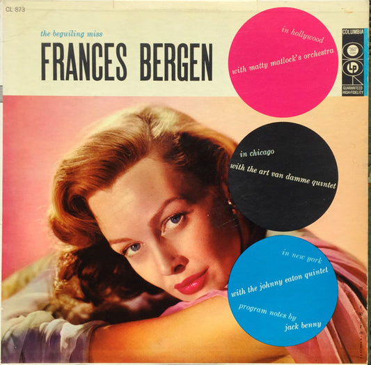 Frances Bergen : The Beguiling Miss (LP, Album)