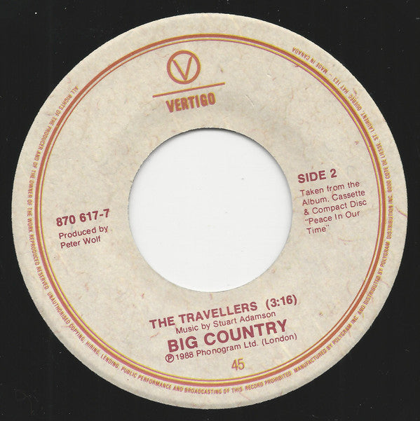 Big Country : King Of Emotion (7")