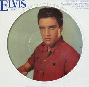Elvis Presley : A Legendary Performer - Volume 3 (LP, Comp, Pic, RE)