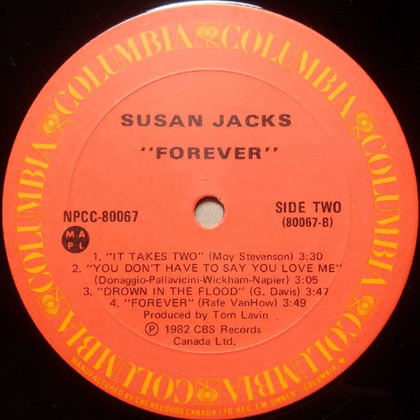 Susan Jacks : Forever (LP, Album)