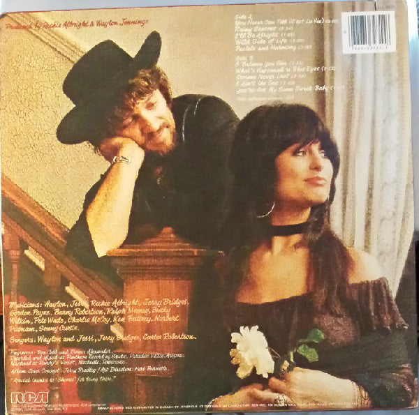 Waylon* And Jessi* : Leather And Lace (LP, Album)