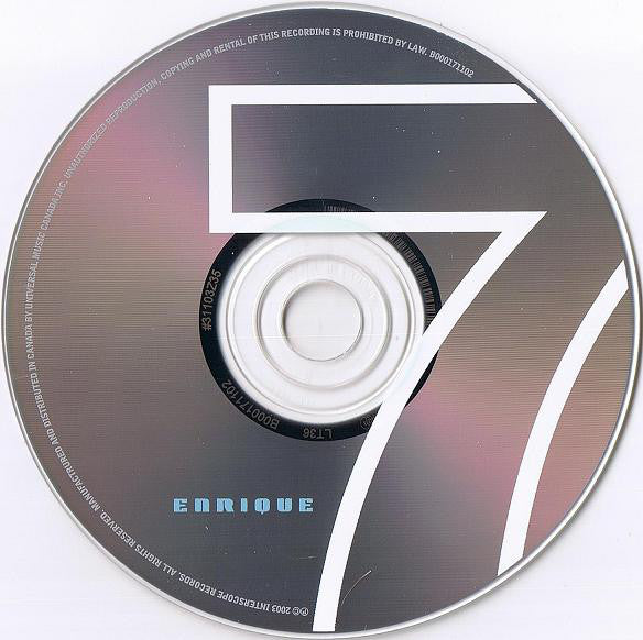 Enrique Iglesias : 7 (CD, Album)