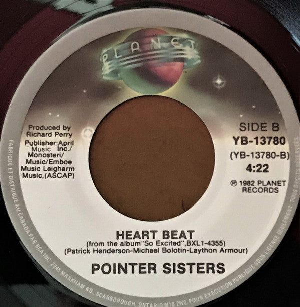 Pointer Sisters : Jump (For My Love) (7", Single)
